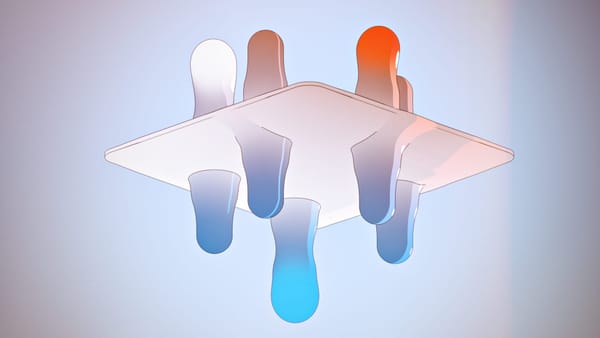 Illustration of a plane with colorful stalactites and stalagmites representing the diversity that can exist in hidden places